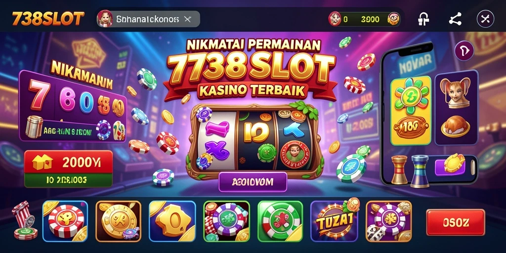 Gambaran gameplay yang seru dan mendebarkan di 738SLOT.