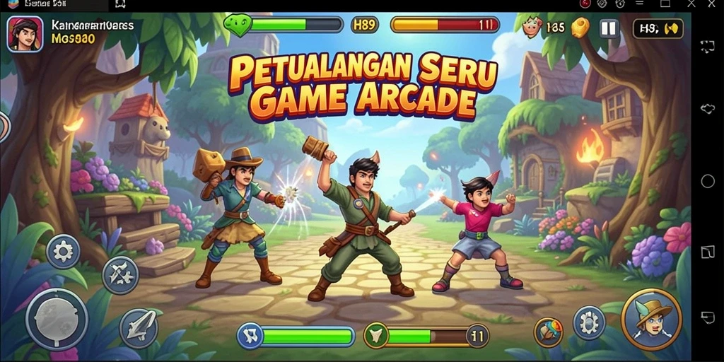 Tampilan gameplay H89 yang seru dan penuh tantangan.